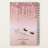 Lash Boss Makeup Eyebrow Eyes Terminbuch Planer (Rückseite)