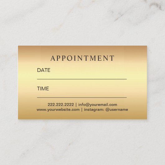 Lash & Brow Makeup Künstler Schönheitssalon Termin (Rückseite)