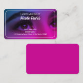 Lash Brows Tech Visitenkarte (Vorne/Hinten)