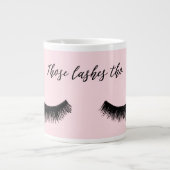 Lash-Chat - Diese Lashes Tha Jumbo-Tasse (Vorderseite)