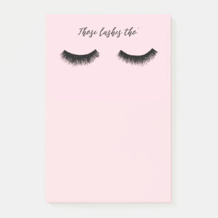 Lash-Chat - Diese Lashes Tha Post-it Klebezettel