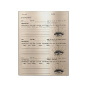 Lash-Clientprotokoll, Lash-Extensions-Client-Edito Notizblock (Rotiert)