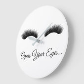 Lash Clock Große Wanduhr (Winkel)