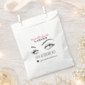 Lash-Erweiterung Lashes Brow Pink Lash Aftercare K Geschenktütchen (Ausgeschnitten)