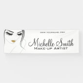 Lash-Erweiterungen mit langen Blitzen Banner (Horizontal)