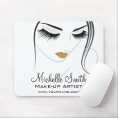 Lash-Erweiterungen mit langen Blitzen Mousepad (Mit Mouse)