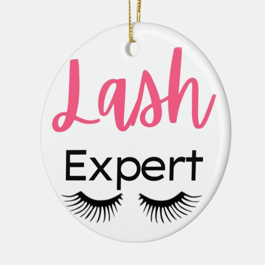 Lash-Experte Keramik Ornament (Links)