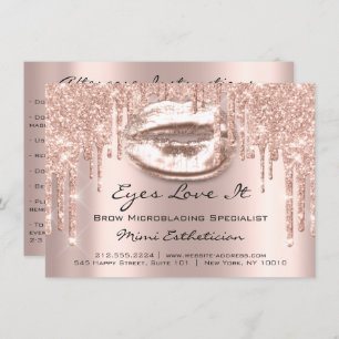 Lash Extension Aftercare Instruction Spark Kiss Einladung