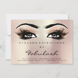 Lash Extension Aftercare Instructions Rose Gold