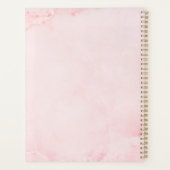 Lash Extension Brows Pink Gold Terminplaner Planer (Rückseite)