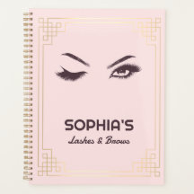 Lash Extension Brows Pink Gold Terminplaner