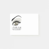 Lash Extension Company Branding Post-it Klebezettel (Vorderseite)