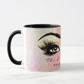 Lash Extension Eye Makeup Artist Studio Peach-Rose Tasse (Links)