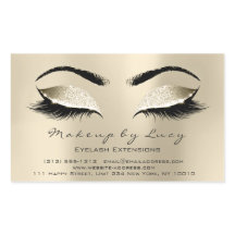 Lash Extension Makeup Beauty Champaigne Glitzer