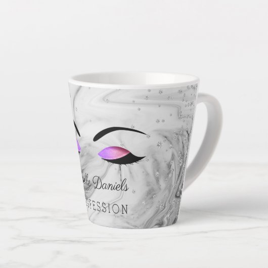 Lash Extension Microblading Business-Kaffeetasse Milchtasse (Rechte Ecke)