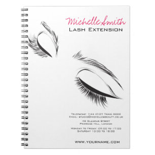 Lash Extension Notizblock