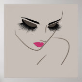 Lash Extension Poster (Vorne)