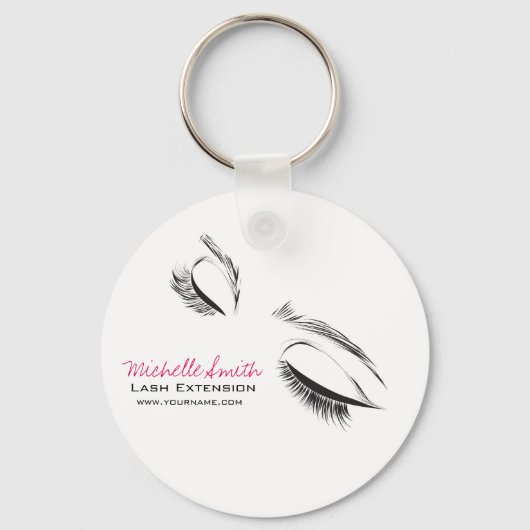 Lash Extension Schlüsselanhänger (Vorderseite)