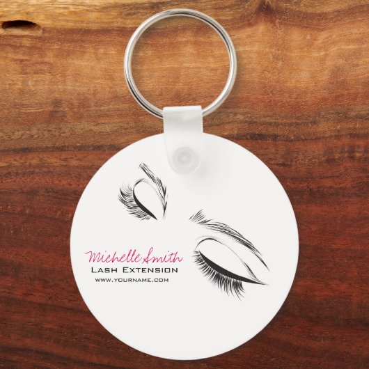 Lash Extension Schlüsselanhänger (Vorderseite)
