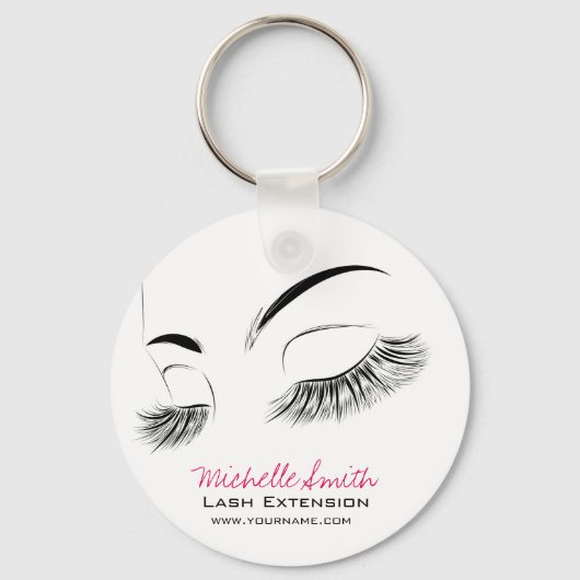 Lash Extension Schlüsselanhänger (Vorderseite)