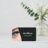 Lash Extension Visitenkarte (Stehend Vorderseite)