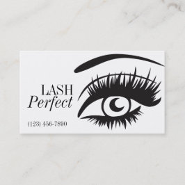 Lash Extensions Beauty Salon Visitenkarte