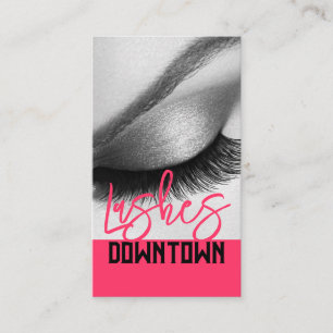 Lash Extensions Beauty Salon Visitenkarte