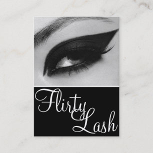 Lash Extensions Beauty Salon Visitenkarte