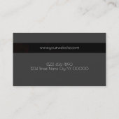 Lash Extensions Beauty Salon Visitenkarte (Rückseite)