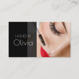 Lash Extensions Beauty Salon Visitenkarte