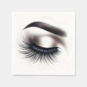 Lash Extensions Beauty Serviette (Vorderseite)