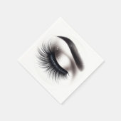 Lash Extensions Beauty Serviette (Ecke)