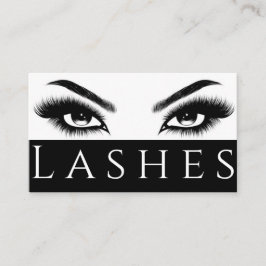 Lash Extensions Brows & Lashes Salon Visitenkarte
