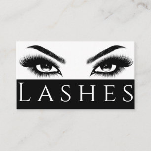 Lash Extensions Brows & Lashes Salon Visitenkarte