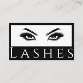 Lash Extensions Brows & Lashes Salon Visitenkarte (Vorderseite)