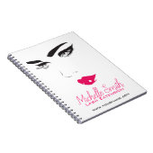 Lash Extensions Lash Lashes Notizblock (Rechte Seite)