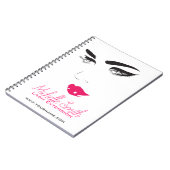 Lash Extensions Lash Lashes Notizblock (Linke Seite)
