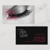Lash Extensions Lashes Beauty Cosmetology Salon Bu Visitenkarte (Vorne/Hinten)