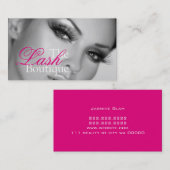 Lash Extensions Lashes Schönheitssalon Visitenkarte (Vorne/Hinten)