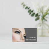 Lash Extensions Salon Beauty Wellness-Center Visitenkarte (Stehend Vorderseite)