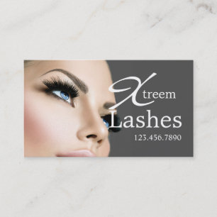 Lash Extensions Salon Beauty Wellness-Center Visitenkarte
