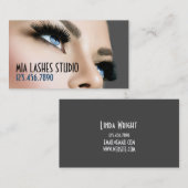 Lash Extensions Salon Beauty Wellness-Center Visitenkarte (Vorne/Hinten)