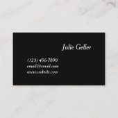 Lash Extensions Salon Beauty Wellness-Center Visitenkarte (Rückseite)