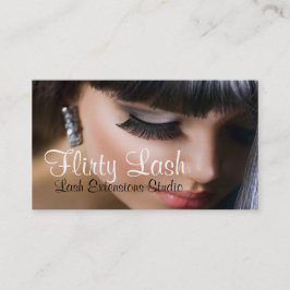 Lash Extensions Studio Card Make-up Salon Beauty Visitenkarte