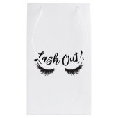 Lash Out Eyelashes Lash Salon Makeup Artist Kleine Geschenktüte (Rückseite)