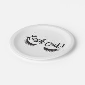 Lash Out Eyelashes Lash Salon Makeup Artist Pappteller (Schrägansicht)