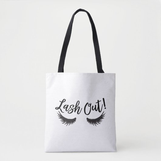 Lash Out Eyelashes Lash Salon Makeup Artist Tasche (Vorderseite)