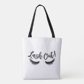 Lash Out Eyelashes Lash Salon Makeup Artist Tasche (Rückseite)