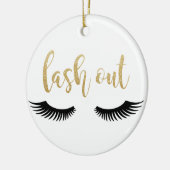 lash-out-lose-metall-travel-Tasse Keramikornament (Links)