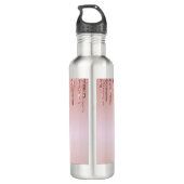 Lash Out Makeup Eyebrow Eyes Lashes Gold Edelstahlflasche (Rückseite)